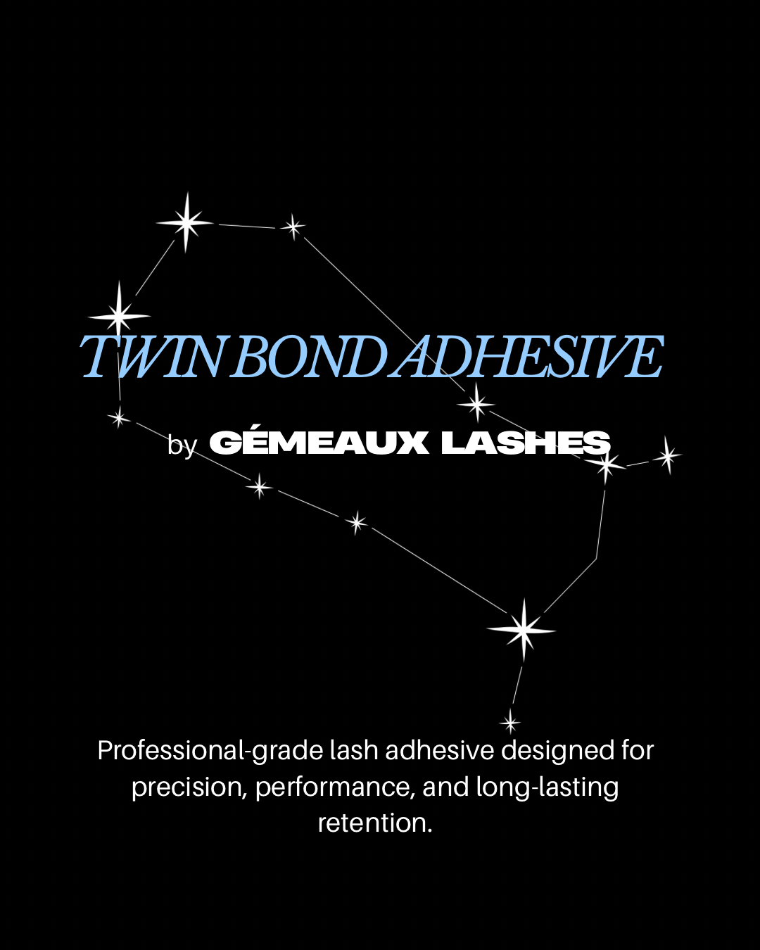 Twin Flame Lash Adhesive 8mL